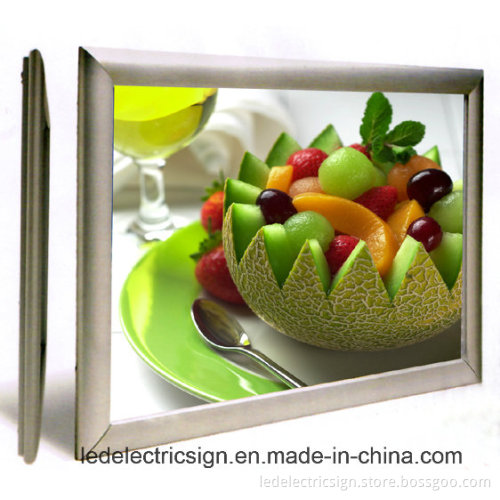 Aluminium Profile for Sign with Light Guide Panel for Slim LED Light Box
